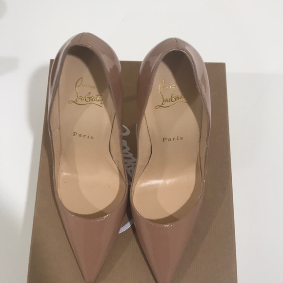 Christian Louboutin So Kate 120 Patent Nude 37 - Picture 7 of 8